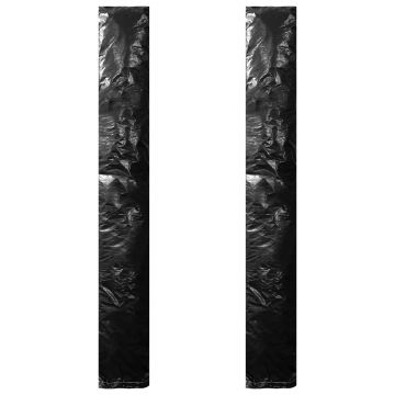 Gossi huse de umbrela cu fermoar, 2 buc., 200 cm, pe
