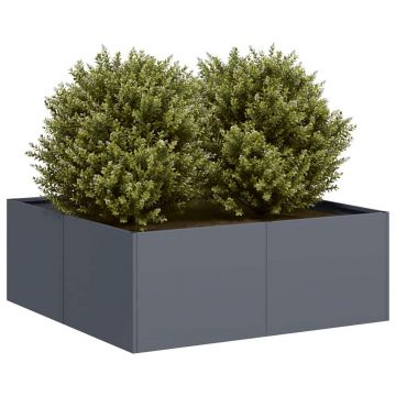 Gossi jardiniera antracit 80x80x30 cm otel