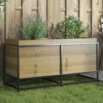 Gossi jardiniera de gradina, 100x40x50 cm, lemn de pin impregnat