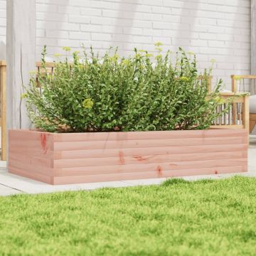 Gossi jardiniera de gradina, 110x60x23 cm, lemn masiv douglas