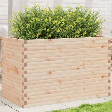 Gossi jardiniera de gradina, 110x60x68,5 cm, lemn masiv de pin
