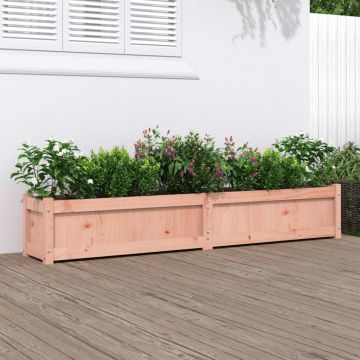 Gossi jardiniera de gradina, 180x31x31 cm, lemn masiv douglas