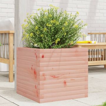 Gossi jardiniera de gradina, 50x50x45,5 cm, lemn masiv douglas
