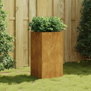 Gossi jardiniera, 40x40x80 cm, otel corten
