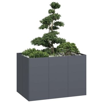 Gossi jardiniera, antracit, 120x80x80 cm, otel