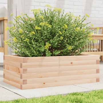Gossi jardiniera de gradina, 70x40x23 cm, lemn masiv de pin