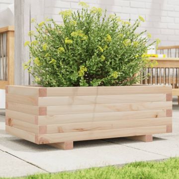 Gossi jardiniera de gradina, 70x40x26,5 cm, lemn masiv de pin