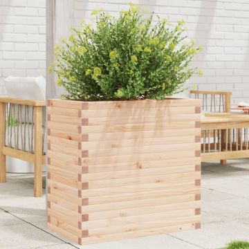 Gossi jardiniera de gradina, 70x40x68,5 cm, lemn masiv de pin