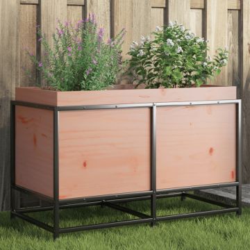 Gossi jardiniera de gradina, 80x40x50 cm, lemn masiv douglas