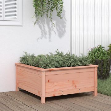 Gossi jardiniera de gradina, 82,5x82,5x39 cm, lemn masiv douglas