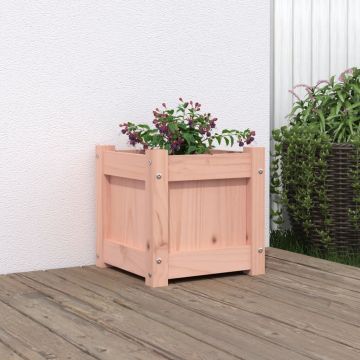 Gossi jardiniera de gradina, 90x31x31 cm, lemn masiv douglas
