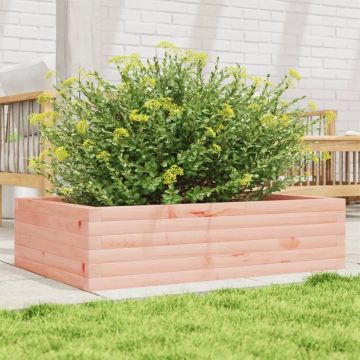 Gossi jardiniera de gradina, 90x60x23 cm, lemn masiv douglas