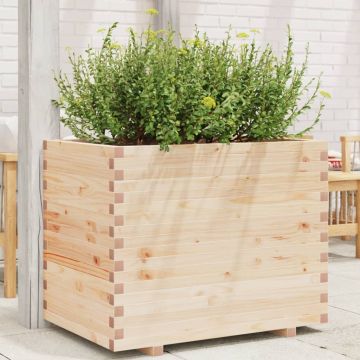 Gossi jardiniera de gradina, 90x60x72 cm, lemn masiv de pin