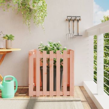 Gossi jardiniera gradina design gard, 70x70x70 cm, lemn masiv douglas