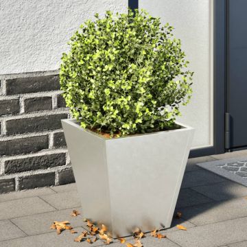 Gossi jardiniere gradina, 2 buc., 30x30x30 cm, otel inoxidabil
