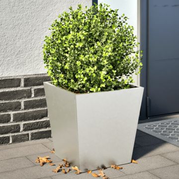 Gossi jardiniere gradina, 2 buc., 40x40x40 cm, otel inoxidabil