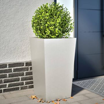 Gossi jardiniere gradina, 2 buc., 45x45x75 cm, otel inoxidabil