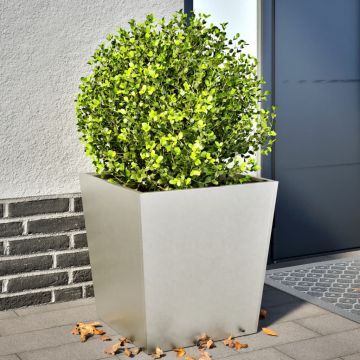 Gossi jardiniere gradina, 2 buc., 50x50x50 cm, otel inoxidabil