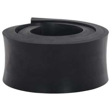 Gossi margine de cauciuc pentru plug de zapada negru 100x10x2 cm