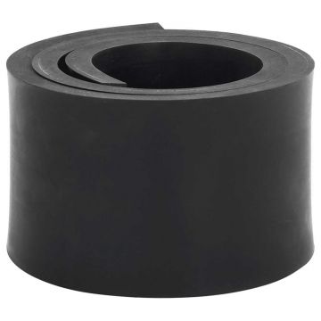 Gossi margine de cauciuc pentru plug de zapada negru 120x10x1 cm