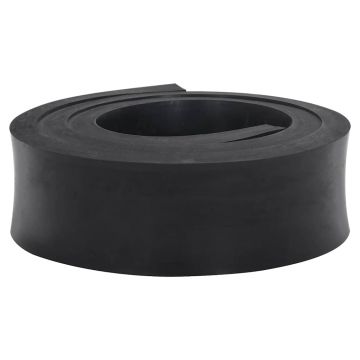 Gossi margine de cauciuc pentru plug de zapada negru 150x8x2 cm