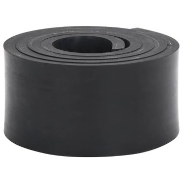 Gossi margine de cauciuc pentru plug de zapada negru 180x8x1 cm