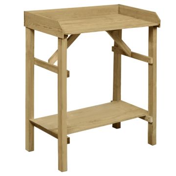 Gossi masa jardiniera de gradina 75x40x90 cm lemn de pin tratat