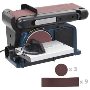 Gossi masina de slefuit electrica cu disc si banda, 370 w, 150 mm