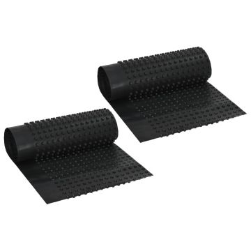 Gossi membrana de drenaj cu crampoane 2 buc, 0,5x20 m, hdpe, 400 g/m2