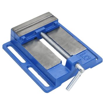 Gossi menghina pentru presa de frezat, albastru, 150 mm, fonta