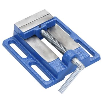 Gossi menghina pentru presa de frezat, albastru, 76 mm, fonta