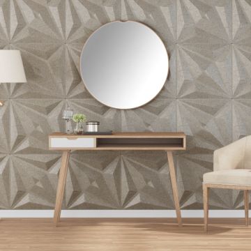 Gossi panouri de perete 12 buc. beton 50x50 cm xps 3 m2 stea