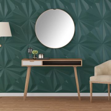 Gossi panouri de perete 24 buc. verde 50x50 cm xps 6 m2 stea