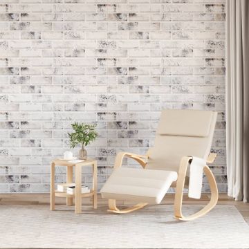 Gossi panouri de perete 3d, 10 buc., gri deschis, 100x50 cm, eps