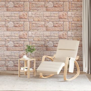 Gossi panouri de perete 3d, 10 buc., maro, 100x50 cm, eps