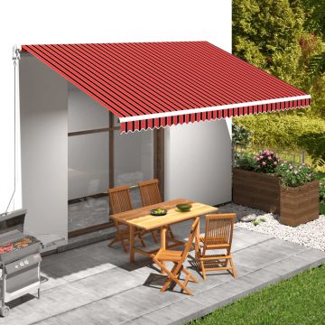 Gossi panza de copertina, portocaliu si maro, 500 x 300 cm