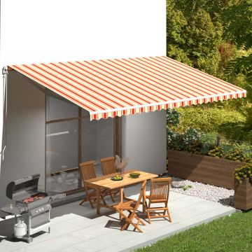 Gossi panza de rezerva copertina, galben si portocaliu, 6x3,5 m