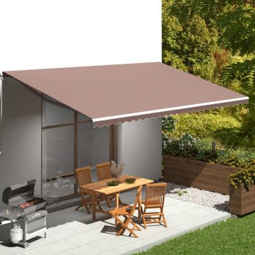 Gossi panza de rezerva copertina, maro, 6x3,5 m