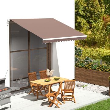 Gossi panza de rezerva pentru copertina, maro, 3x2,5 m