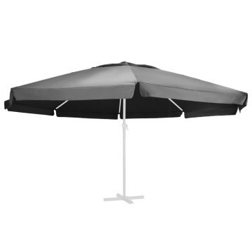 Gossi panza de schimb umbrela de soare de gradina, antracit, 600 cm