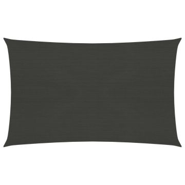 Gossi panza parasolar, antracit, 2,5 x 4 m, hdpe, 160 g/m2