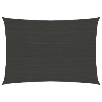 Gossi panza parasolar, antracit, 3,5x4,5 m, hdpe, 160 g/m2