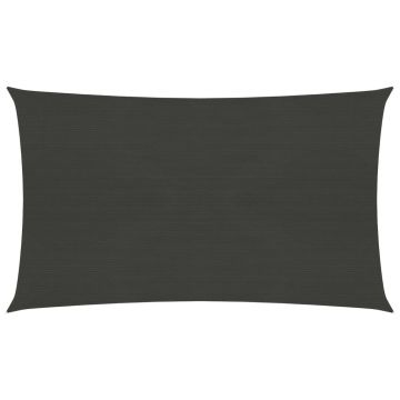 Gossi panza parasolar, antracit, 3,5x5 m, hdpe, 160 g/m2