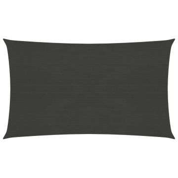 Gossi panza parasolar, antracit, 3 x 6 m, hdpe, 160 g/m2