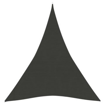 Gossi panza parasolar, antracit, 5x6x6 m, hdpe, 160 g/m2