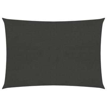 Gossi panza parasolar, antracit, 6x7 m, hdpe, 160 g/m2