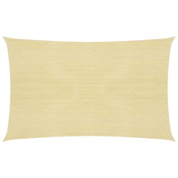 Gossi panza parasolar, bej, 3 x 5 m, hdpe, 160 g/m2