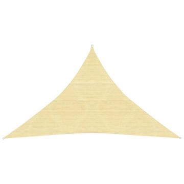 Gossi panza parasolar, bej, 4x4x5,8 m, hdpe, 160 g/m2