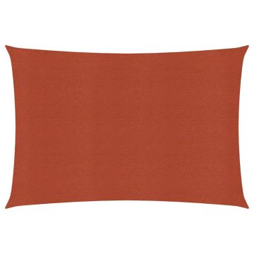 Gossi panza parasolar, caramiziu, 2,5x3,5 m, hdpe, 160 g/m2