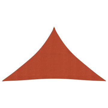 Gossi panza parasolar, caramiziu, 3,5x3,5x4,9 m, hdpe, 160 g/m2